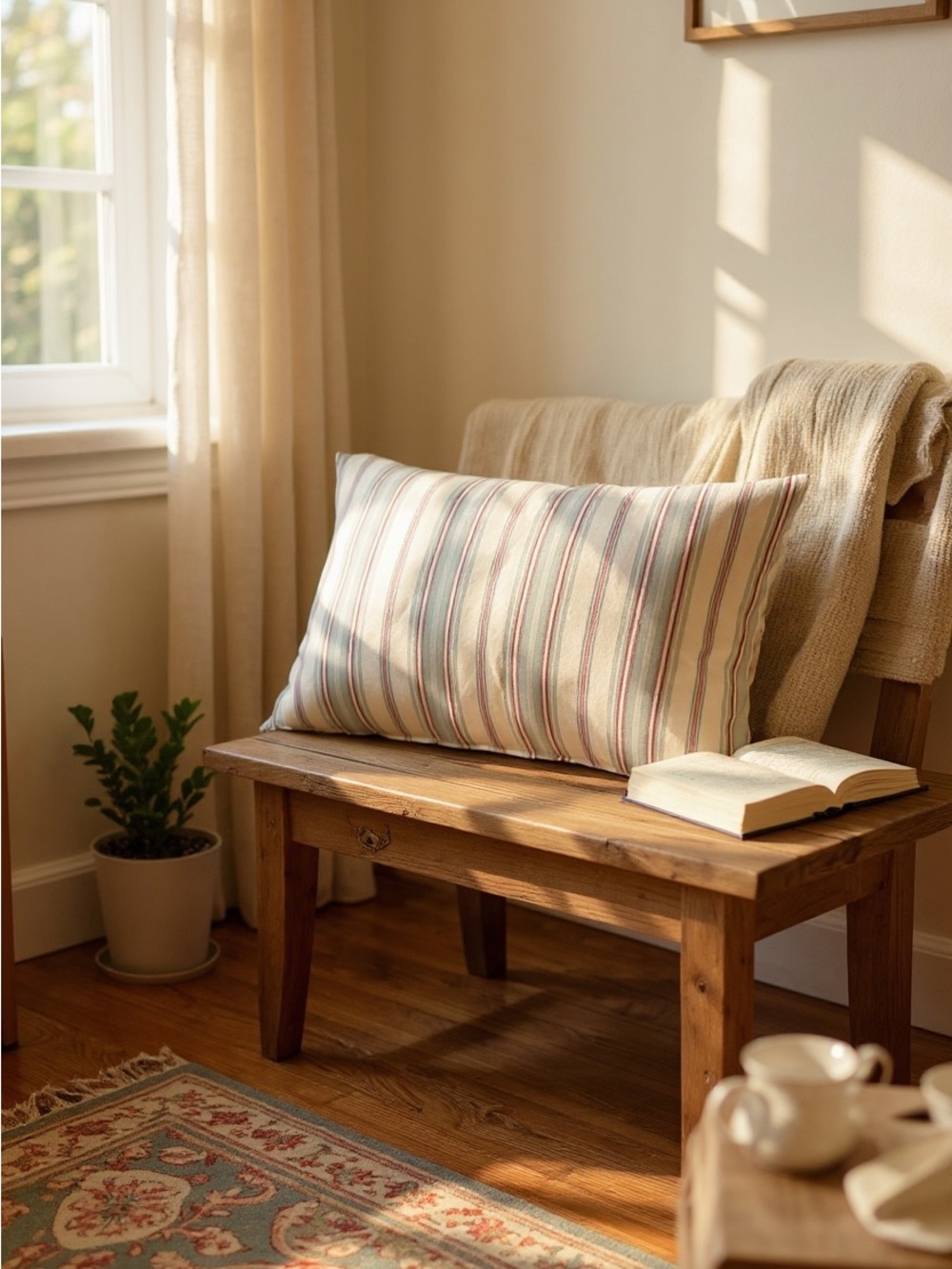 Custom Accent Pillow  approx. 26” X 14”